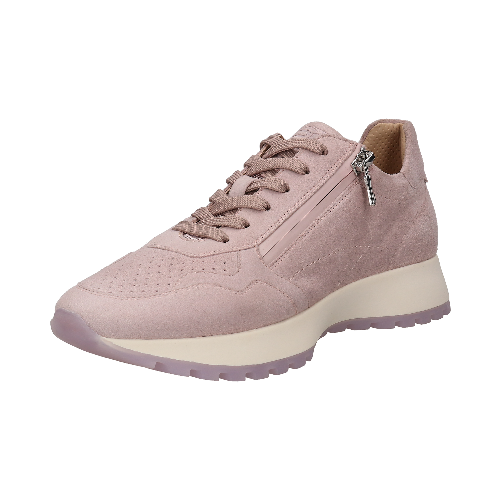 Leder Sneaker rosa