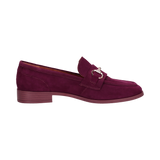 Leder Loafers bordeaux