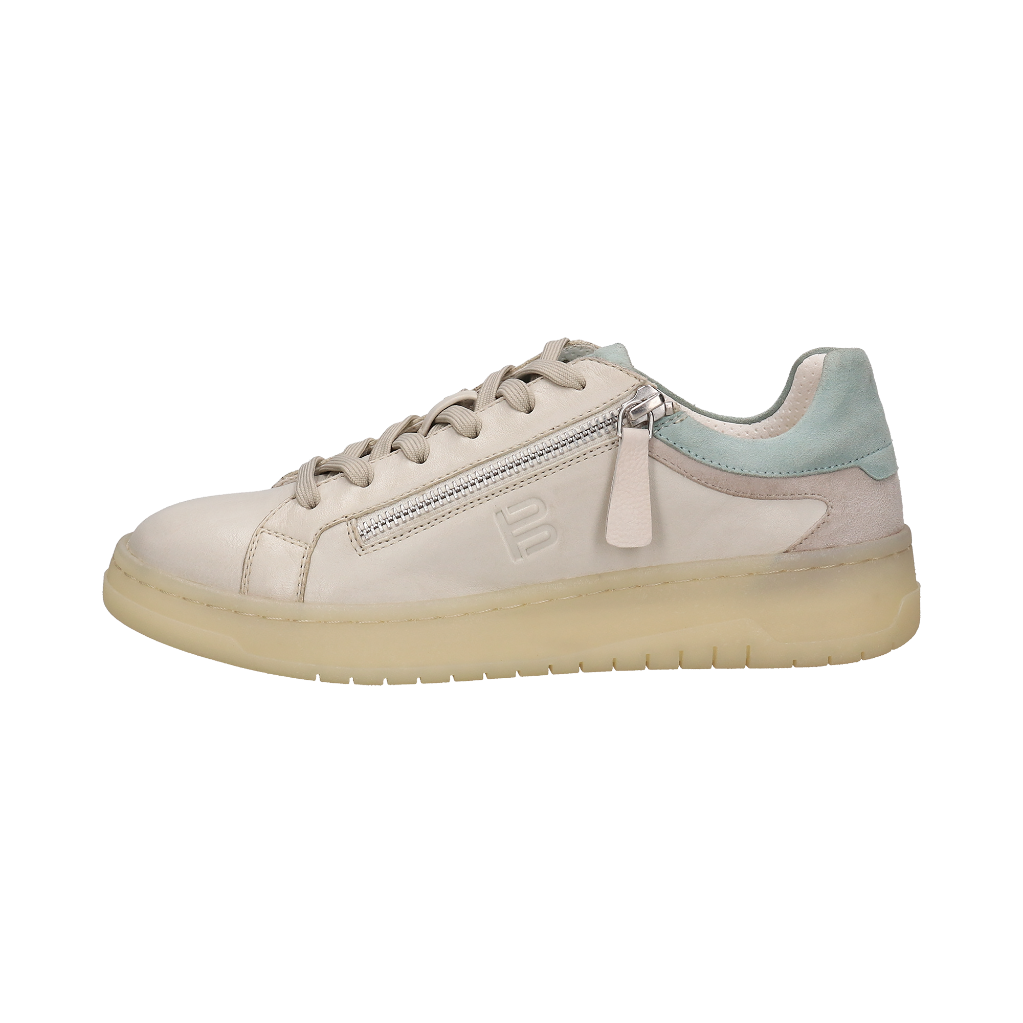 Leder Sneaker beige