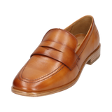 Leder Loafers cognac