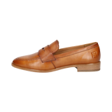 Leder Loafers cognac