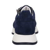 Leder Sneaker dunkelblau