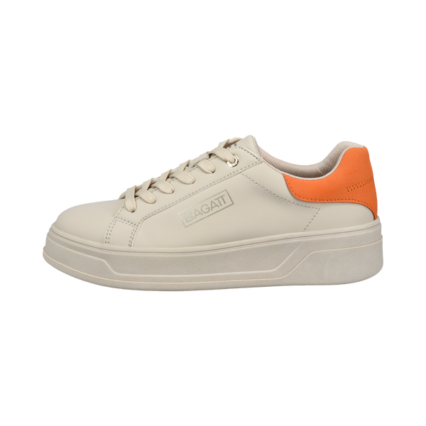 Sneakers in pelle color block Donna, Bianco | Milano Sneakers in pelle color block Donna, Bianco | Milano